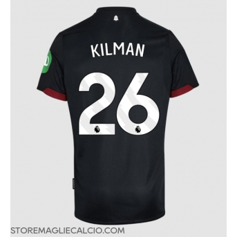 West Ham United Max Kilman #26 Maglia Gara Trasferta Repliche 2024-25
